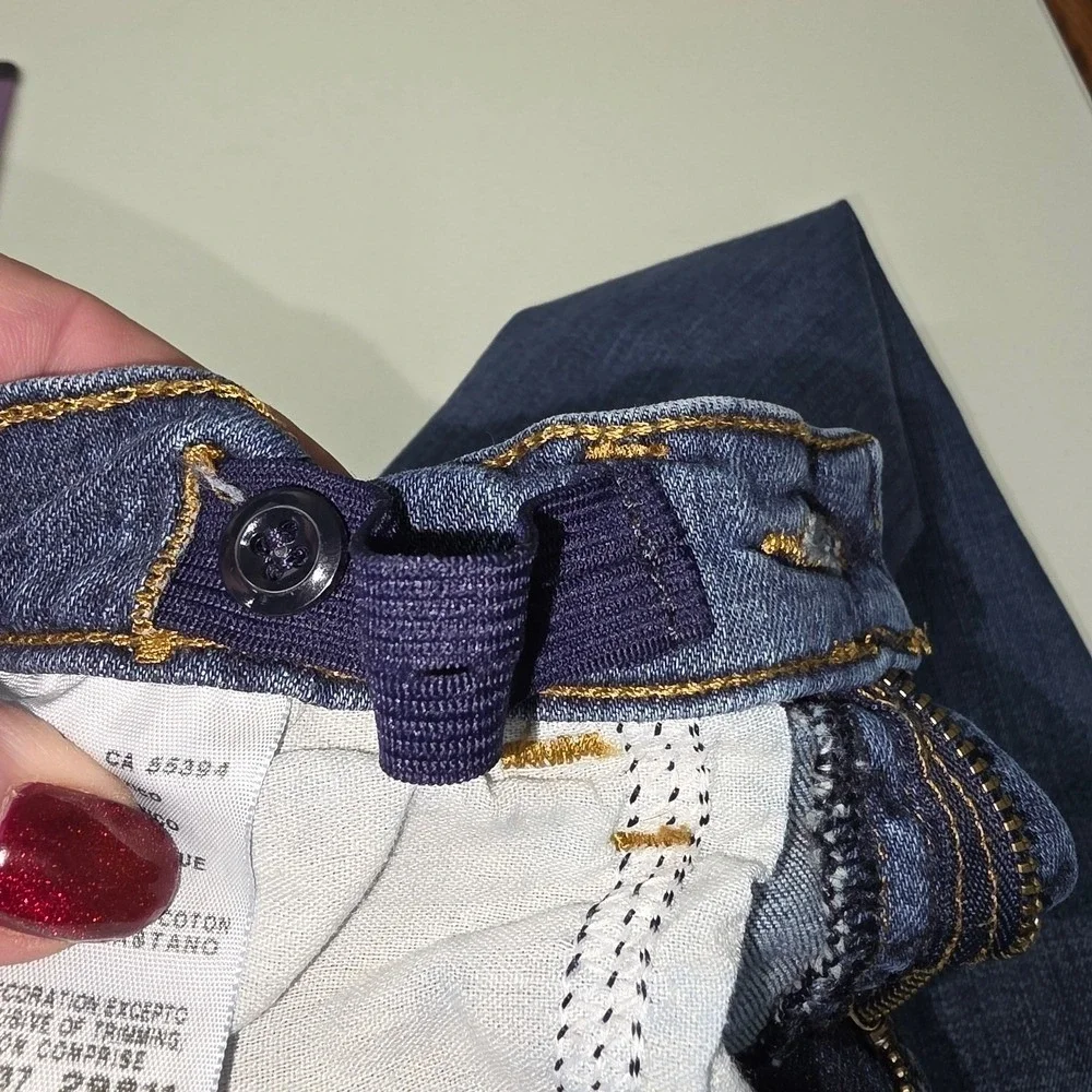 Wrangler Kids Jeans Size‎ 10 Slim Classic Straight Adjustable Waist 5 Pocket